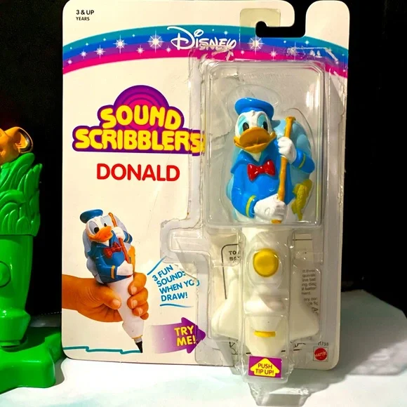 DISNEY VTG 90s LION KING, MICKEY, MINNIE & DONALD DUCK SOUND SCRIBBLERS WORKING - Picture 4 of 9